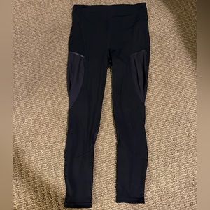 Lululemon running leggings 28”, black, size 8